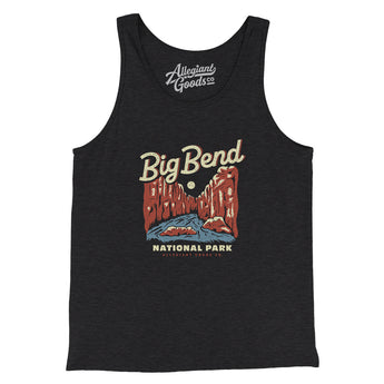 Big Bend National Park Men/Unisex Tank Top-Allegiant Goods Co. Vintage Sports Apparel