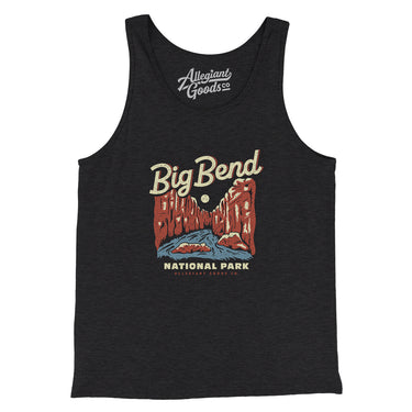 Big Bend National Park Men/Unisex Tank Top-Allegiant Goods Co. Vintage Sports Apparel