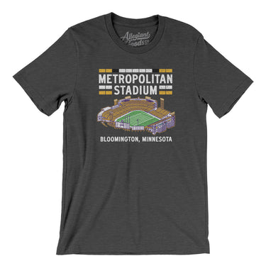 Metropolitan Stadium Minnesota Men/Unisex T-Shirt-Allegiant Goods Co. Vintage Sports Apparel