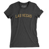 Las Vegas Varsity Women's T-Shirt-Dark Grey Heather-Allegiant Goods Co. Vintage Sports Apparel