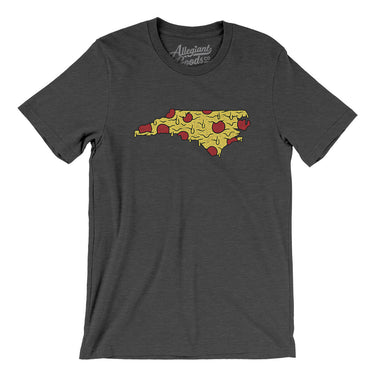 North Carolina Pizza State Men/Unisex T-Shirt-Allegiant Goods Co. Vintage Sports Apparel