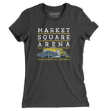 Market Square Arena Indianapolis Women's T-Shirt-Allegiant Goods Co. Vintage Sports Apparel