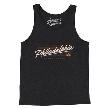 Philadelphia Retro Men/Unisex Tank Top-Allegiant Goods Co. Vintage Sports Apparel