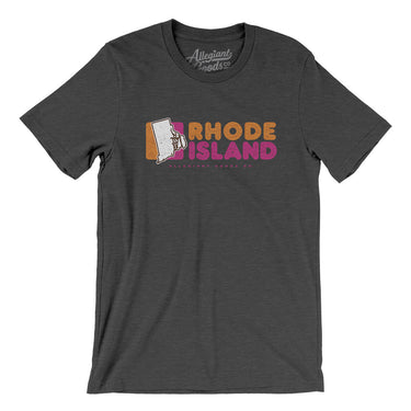 Rhode Island Coffee Men/Unisex T-Shirt-Allegiant Goods Co. Vintage Sports Apparel