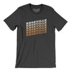 Knoxville Vintage Repeat Men/Unisex T-Shirt-Dark Grey-Allegiant Goods Co. Vintage Sports Apparel