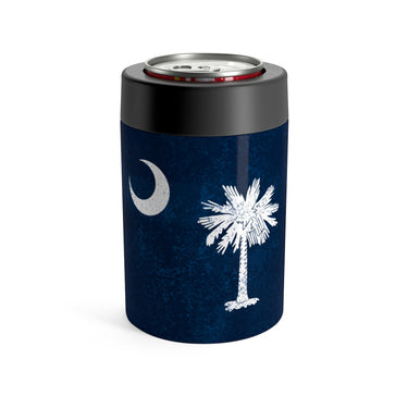 South Carolina State Flag Can Cooler-Allegiant Goods Co. Vintage Sports Apparel