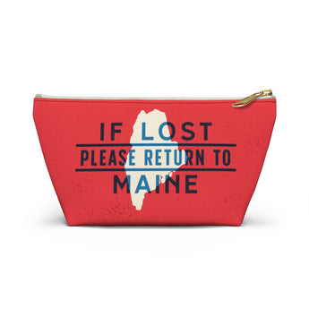 If Lost Return to Maine Accessory Bag-Allegiant Goods Co. Vintage Sports Apparel