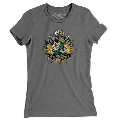 Fayetteville Force Women's T-Shirt-Deep Heather-Allegiant Goods Co. Vintage Sports Apparel