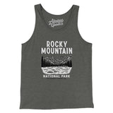 Rocky Mountains National Park Men/Unisex Tank Top-Allegiant Goods Co. Vintage Sports Apparel