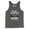 Rocky Mountains National Park Men/Unisex Tank Top-Deep Heather-Allegiant Goods Co. Vintage Sports Apparel