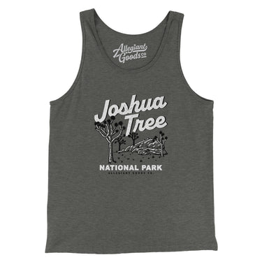 Joshua Tree National Park Men/Unisex Tank Top-Allegiant Goods Co. Vintage Sports Apparel