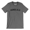 Honolulu Varsity Men/Unisex T-Shirt-Deep Heather-Allegiant Goods Co. Vintage Sports Apparel
