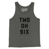 Seattle 206 Men/Unisex Tank Top-Allegiant Goods Co. Vintage Sports Apparel