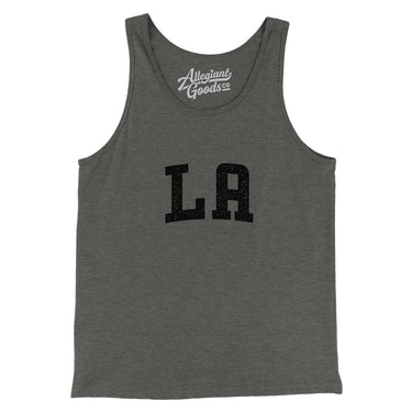 L.a. Varsity Men/Unisex Tank Top-Allegiant Goods Co. Vintage Sports Apparel