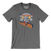 Port Huron Border Cats Men/Unisex T-Shirt-Deep Heather-Allegiant Goods Co. Vintage Sports Apparel