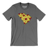 South Carolina Pizza State Men/Unisex T-Shirt-Deep Heather-Allegiant Goods Co. Vintage Sports Apparel