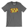 Pennsylvania Pizza State Men/Unisex T-Shirt-Deep Heather-Allegiant Goods Co. Vintage Sports Apparel