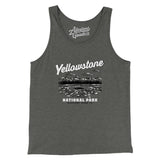 Yellowstone National Park Men/Unisex Tank Top-Allegiant Goods Co. Vintage Sports Apparel