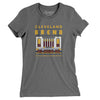 Cleveland Arena Women's T-Shirt-Deep Heather-Allegiant Goods Co. Vintage Sports Apparel