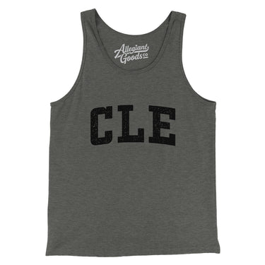 Cle Varsity Men/Unisex Tank Top-Allegiant Goods Co. Vintage Sports Apparel