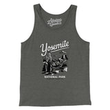 Yosemite National Park Men/Unisex Tank Top-Allegiant Goods Co. Vintage Sports Apparel