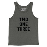 Los Angeles 213 Men/Unisex Tank Top-Allegiant Goods Co. Vintage Sports Apparel