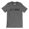 St Louis Varsity Men/Unisex T-Shirt-Deep Heather-Allegiant Goods Co. Vintage Sports Apparel