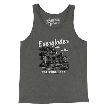 Everglades National Park Men/Unisex Tank Top-Allegiant Goods Co. Vintage Sports Apparel