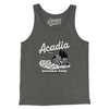 Acadia National Park Men/Unisex Tank Top-Deep Heather-Allegiant Goods Co. Vintage Sports Apparel