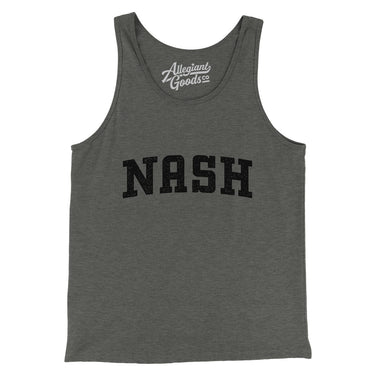 Nash Varsity Men/Unisex Tank Top-Allegiant Goods Co. Vintage Sports Apparel