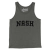 Nash Varsity Men/Unisex Tank Top-Deep Heather-Allegiant Goods Co. Vintage Sports Apparel