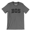 BOS Varsity Men/Unisex T-Shirt-Deep Heather-Allegiant Goods Co. Vintage Sports Apparel