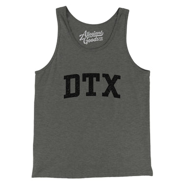 Dtx Varsity Men/Unisex Tank Top-Allegiant Goods Co. Vintage Sports Apparel