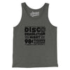 Disco Demolition Night Men/Unisex Tank Top-Deep Heather-Allegiant Goods Co. Vintage Sports Apparel