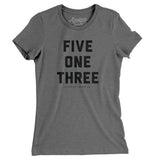 Cincinnati 513 Women's T-Shirt-Allegiant Goods Co. Vintage Sports Apparel