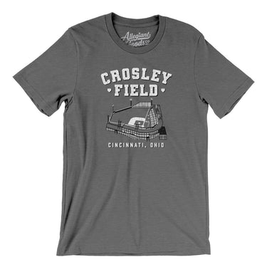 Cincinnati Crosley Field Men/Unisex T-Shirt-Allegiant Goods Co. Vintage Sports Apparel