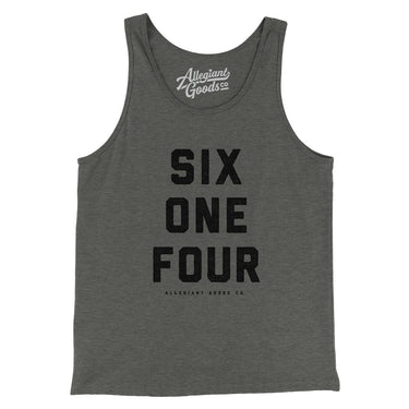 Columbus 614 Men/Unisex Tank Top-Allegiant Goods Co. Vintage Sports Apparel