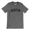 Austin Varsity Men/Unisex T-Shirt-Deep Heather-Allegiant Goods Co. Vintage Sports Apparel