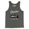 Glacier National Park Men/Unisex Tank Top-Deep Heather-Allegiant Goods Co. Vintage Sports Apparel