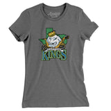 Lubbock Cotton Kings Women's T-Shirt-Allegiant Goods Co. Vintage Sports Apparel