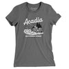 Acadia National Park Women's T-Shirt-Deep Heather-Allegiant Goods Co. Vintage Sports Apparel