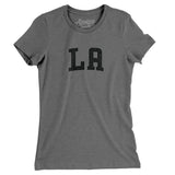 L.a. Varsity Women's T-Shirt-Allegiant Goods Co. Vintage Sports Apparel