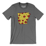 Arkansas Pizza State Men/Unisex T-Shirt-Allegiant Goods Co. Vintage Sports Apparel