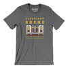 Cleveland Arena Men/Unisex T-Shirt-Deep Heather-Allegiant Goods Co. Vintage Sports Apparel