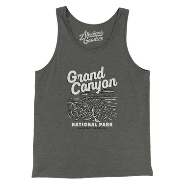 Grand Canyon National Park Men/Unisex Tank Top-Allegiant Goods Co. Vintage Sports Apparel