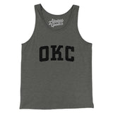 Okc Varsity Men/Unisex Tank Top-Allegiant Goods Co. Vintage Sports Apparel