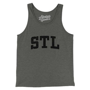 Stl Varsity Men/Unisex Tank Top-Allegiant Goods Co. Vintage Sports Apparel