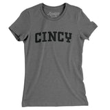 Cincy Varsity Women's T-Shirt-Allegiant Goods Co. Vintage Sports Apparel