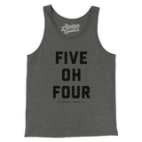 New Orleans 504 Men/Unisex Tank Top-Deep Heather-Allegiant Goods Co. Vintage Sports Apparel