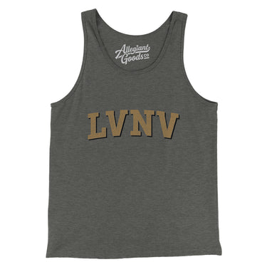 Lvnv Varsity Men/Unisex Tank Top-Allegiant Goods Co. Vintage Sports Apparel